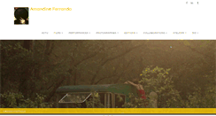 Desktop Screenshot of amandineferrando.com